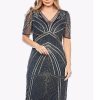 All Clothing Jesse Harper | Beaded Queen Dress | Midnight | Jh6