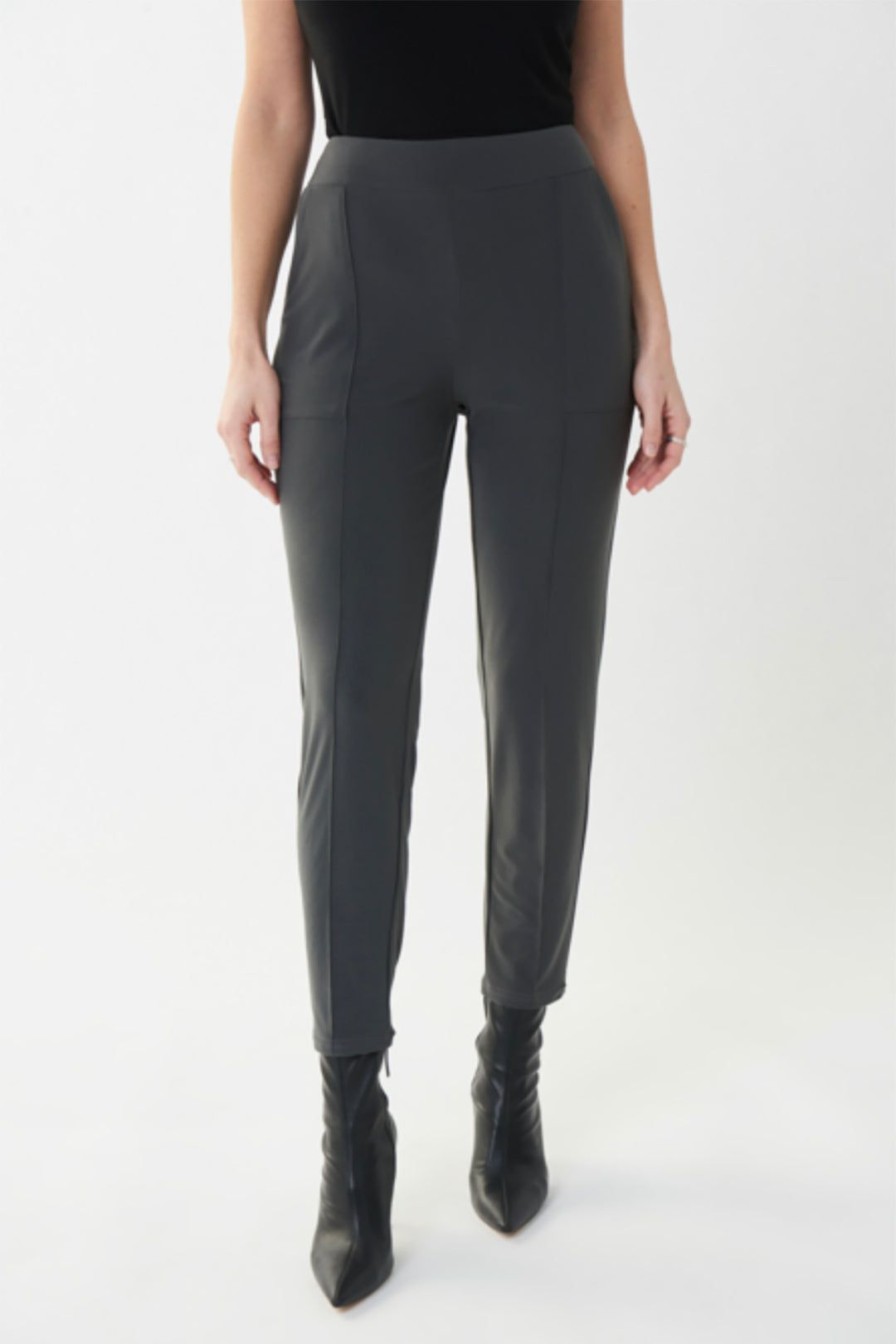 All Clothing Joseph Ribkoff | Detail Straight Leg Pant | Jr142 Grey