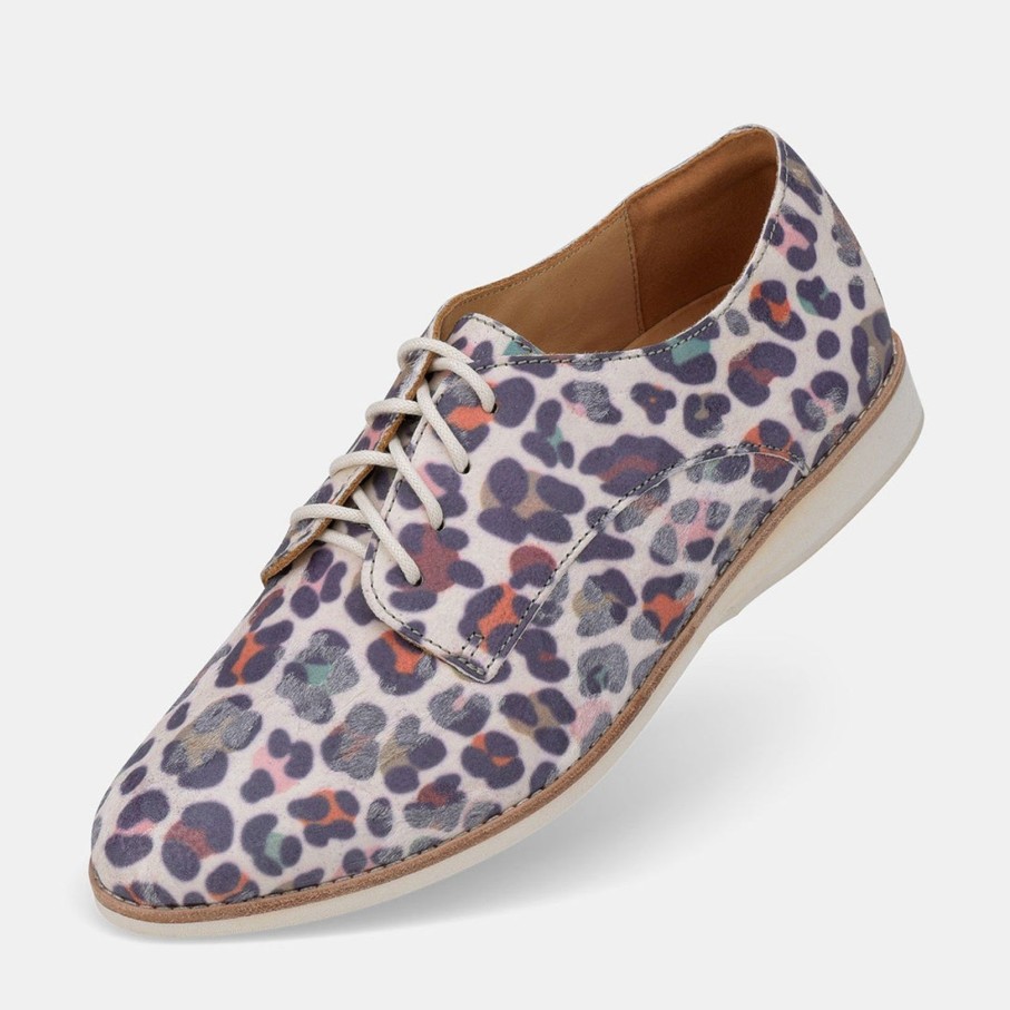 Shoes Rollie | Derby Rainbow Leopard