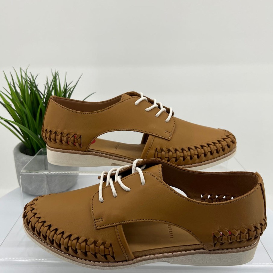 Shoes Rollie | Sidecut Woven Shoe | Soft Tan | Ro9