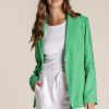 All Clothing Two-T's | Linen Blazer | Sea Green | Tt10