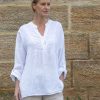 All Clothing The Italian Cartel | White Krista Top - Ic19