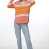 All Clothing Zaket & Plover | Cotton V Jumper - Coral - Zp12