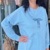 All Clothing Two-T's | Logo Sweater | | Tt17 Turquoise