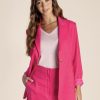 All Clothing Two-T's | Linen Blazer | Raspberry | Tt10