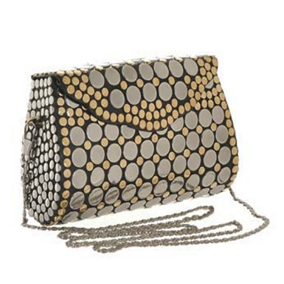 Accessories Ble Resort Collection | Mini Metallic Bag | Silver | Bl2