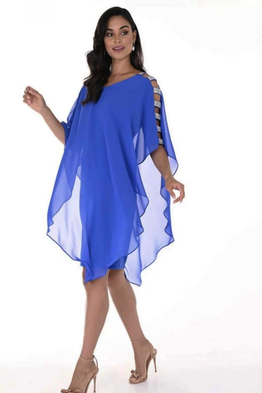 All Clothing Frank Lyman | Ophelia Dress - Azure - Fl16