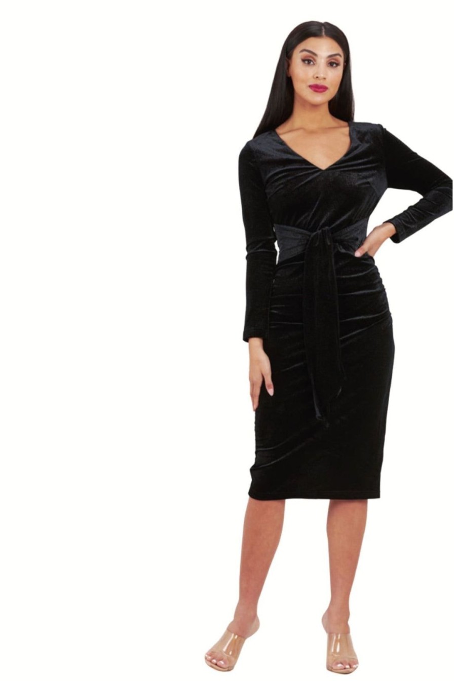 All Clothing Romance | Sade Dress | Black | Rom18