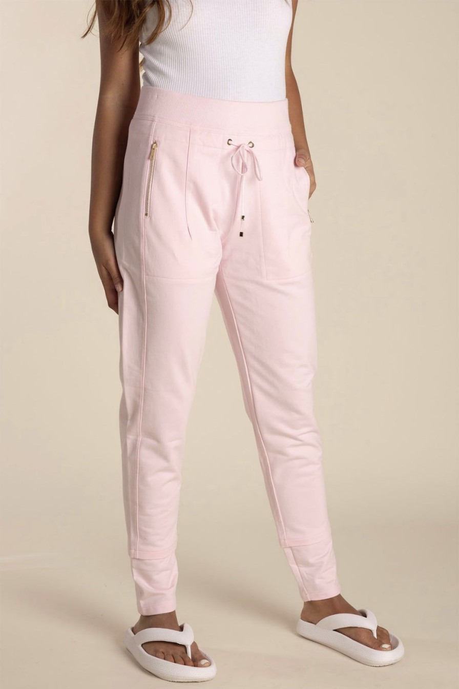 All Clothing Two-T's | Zip Sweat Pant | Pale Pink | Tt26