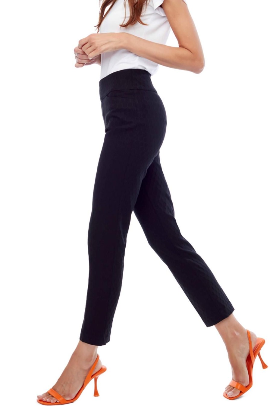 All Clothing Up! | Honeycomb Ankle Pant | | Up1 Black