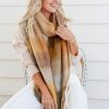 Accessories Spice Up | Thredbo Scarf | Coffee | Su3