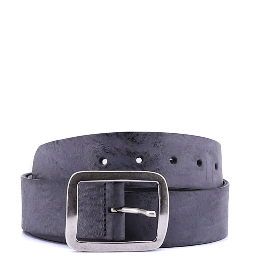 Accessories Vanzetti | Full-Grain Leather Belt - Black