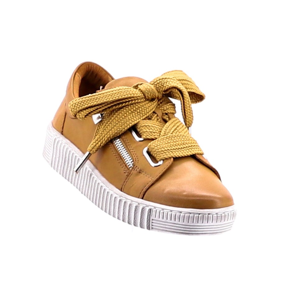 Shoes EOS | Jovi Leather Sneaker - Tan - Es8