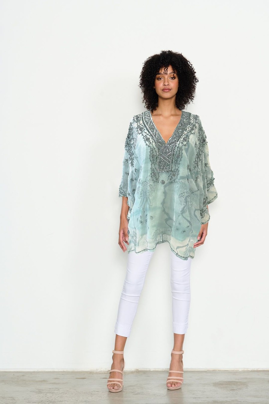 All Clothing Caju | Ariel Beaded Blouse | Caj38