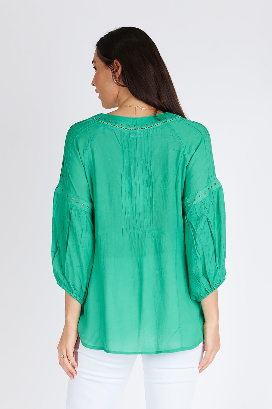 All Clothing Lula Soul | Nova Top Emerald | Ls23 Green