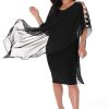 All Clothing Frank Lyman | Ophelia Dress - Black - Fl16