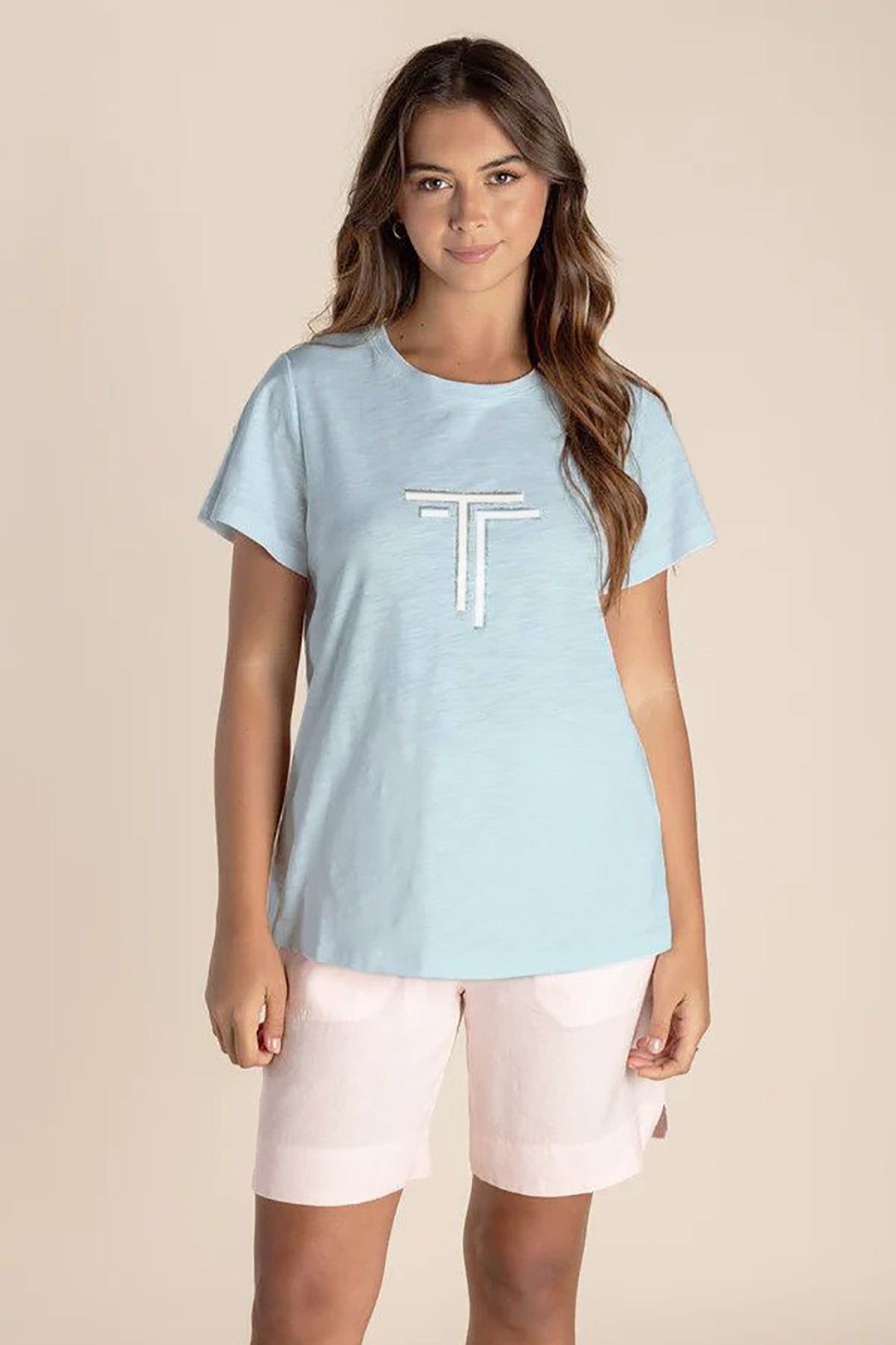 All Clothing Two-T's | Tia T-Shirt | Ice Mint | Tt1