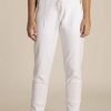 All Clothing Two-T's | Zip Sweat Pant | White | Tt26