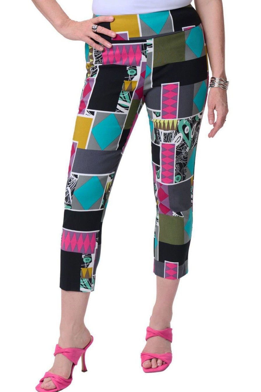 All Clothing Joseph Ribkoff | Retro Pant | Abstract | Jr10