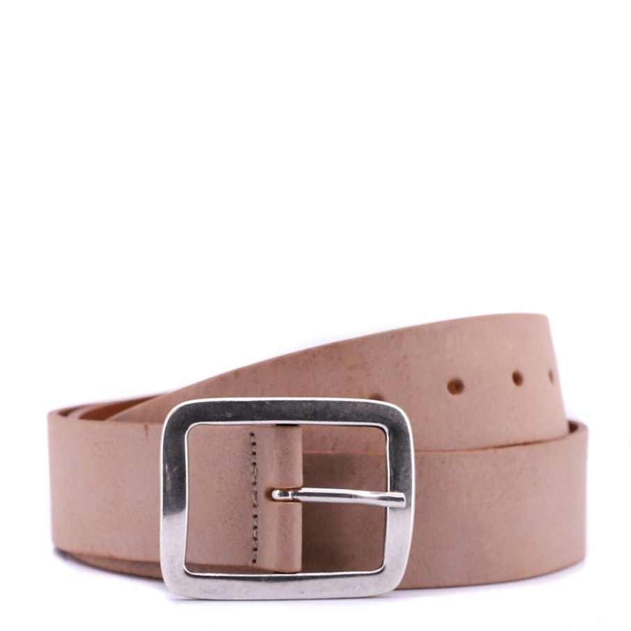 Accessories Vanzetti | Full-Grain Leather Belt - Cognac