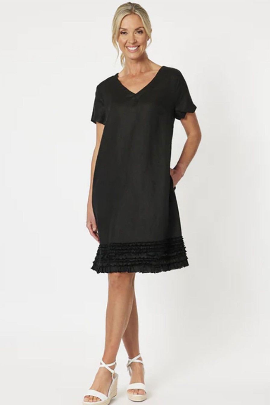 All Clothing Gordon smith | Chic Shift Dress Gs9 Black