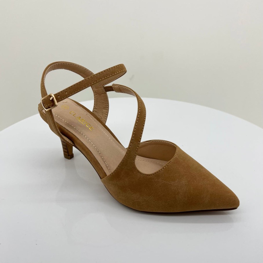 Shoes Clarice | April Pointed Heel | Camel | C2