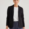 All Clothing Brave & True | Taha Soft Blazer | Black | Bt29