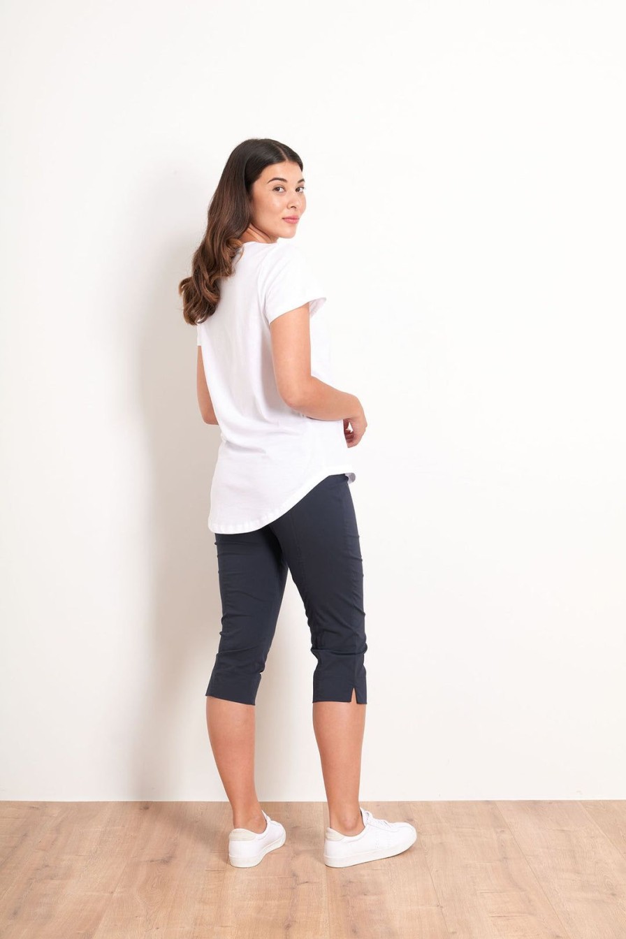 All Clothing Foil | Split Enz Trapeze Pants | | F23 Navy