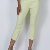 All Clothing Cafe Latte | Stretch Capri Jeggings | Lemon | Cl2