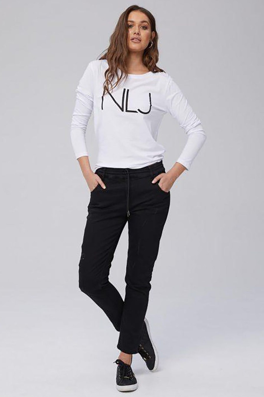 All Clothing New London Jeans | Dundee Hybrid Jogger Jeans | Black | Nlj7