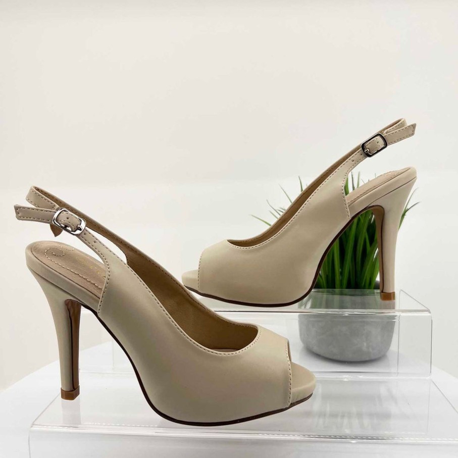 Shoes Clarice | Caelia Heel | Nude | C1