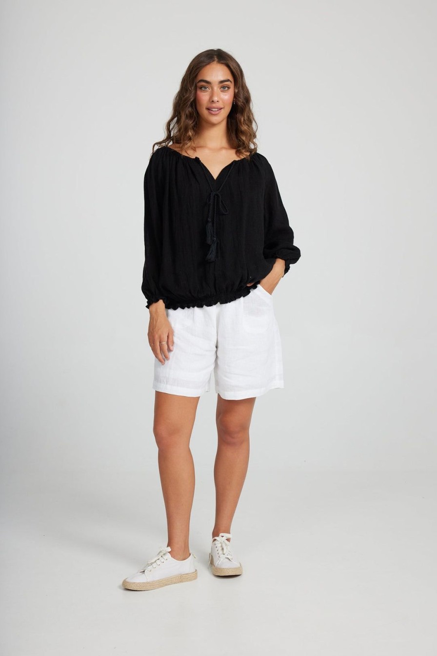 All Clothing Holiday | Seaside Top | | H28 Black