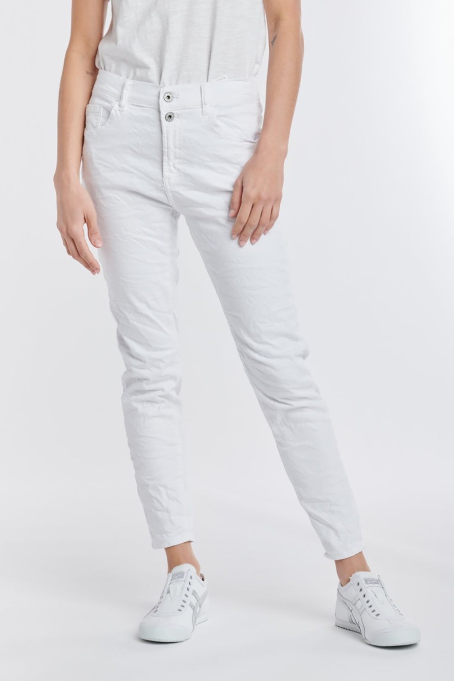 All Clothing Italian Star | Emma Stretch Jeans | | Is5 White