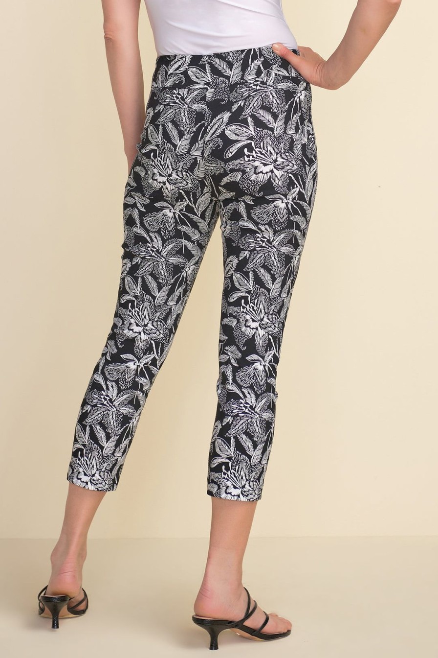 All Clothing Joseph Ribkoff | Lydia Floral Crop Pants