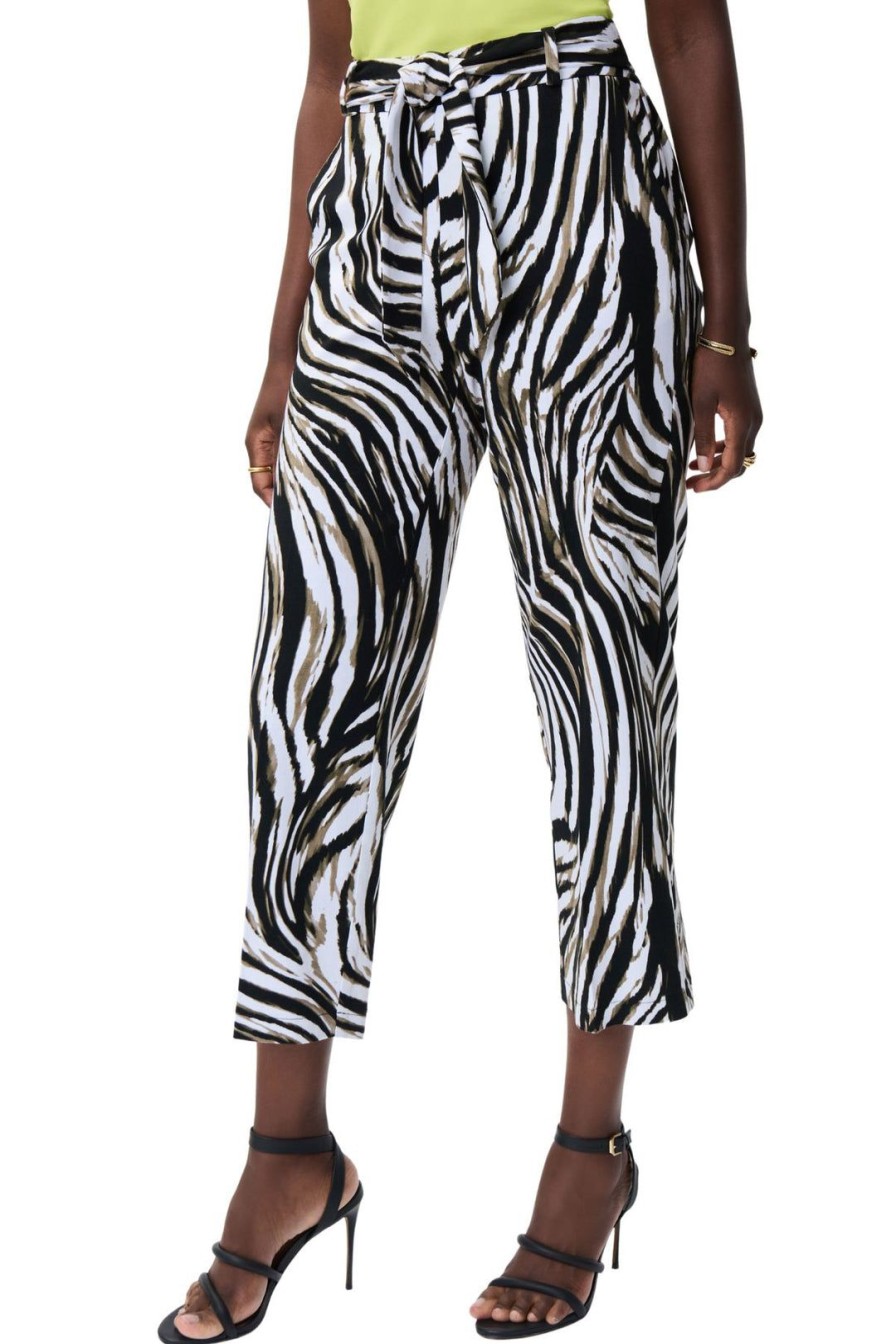 All Clothing Joseph Ribkoff | Animal Print Wide Leg Pant | Jr16