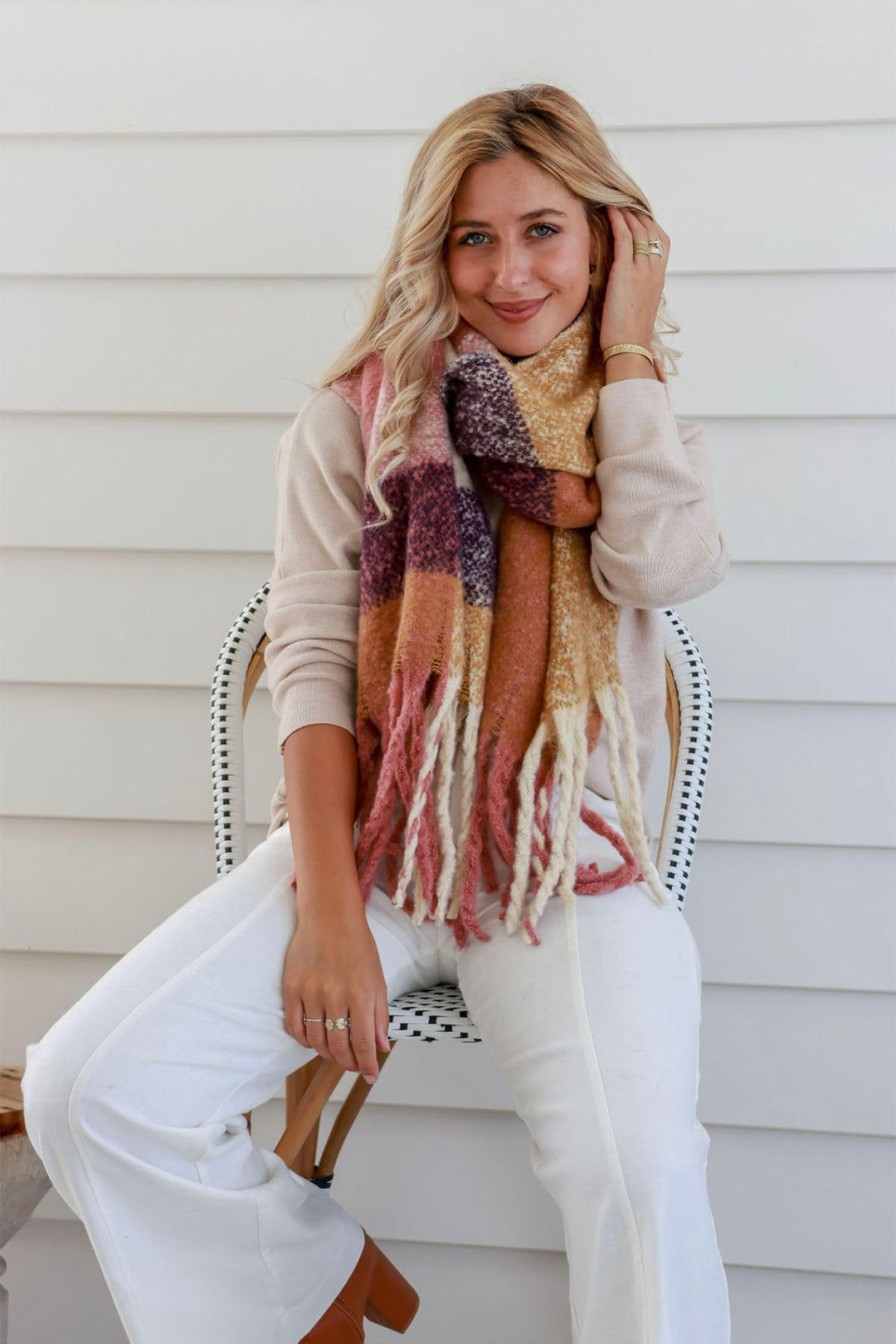 Accessories Spice Up | Thredbo Scarf | Vintage Rose | Su3