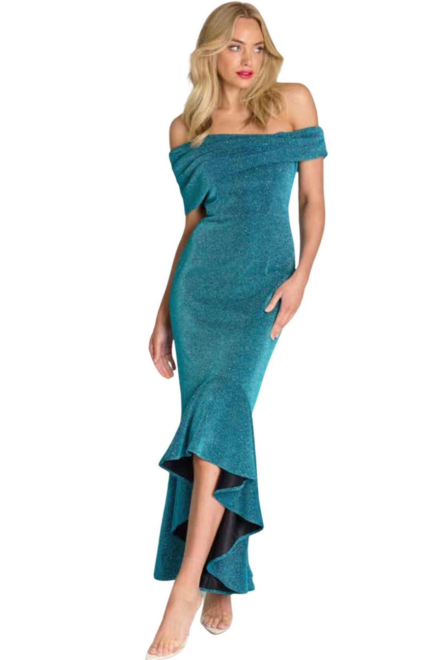 All Clothing Romance | Caterina Maxi | Teal | Rom7