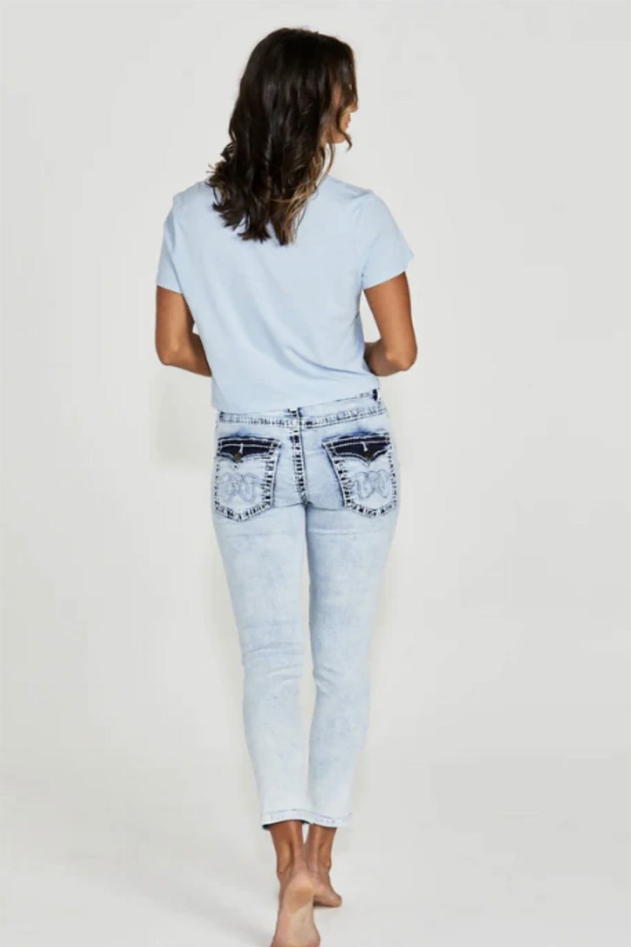 All Clothing New London Jeans | Chelsea-S Taper Crop Jean - Nlj29