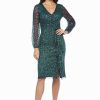 All Clothing Zaliea | Celeste Sequin Dress | Emerald | Z21