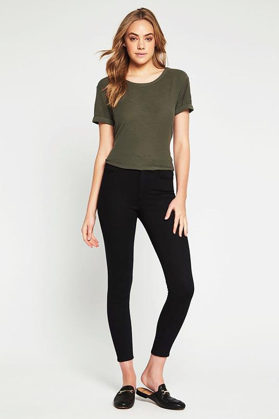 All Clothing Mavi | Alissa Ankle Double Black Jeans