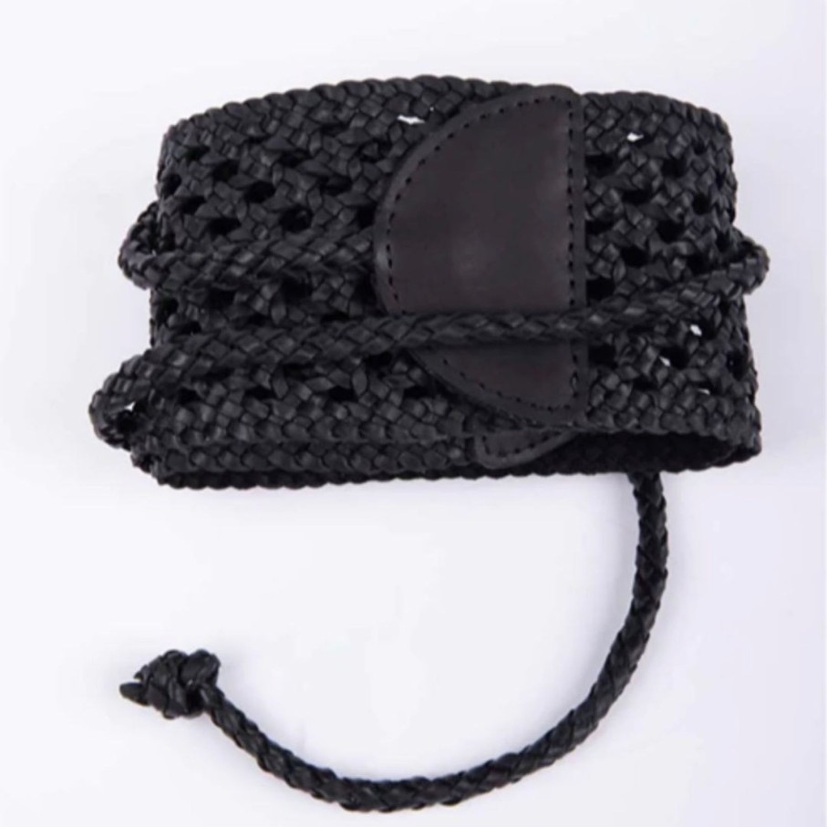 Accessories Holiday | Rodeo Weave Belt | Black | H48