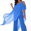 All Clothing Frank Lyman | Corlette Jumpsuit - Azure - Fl272