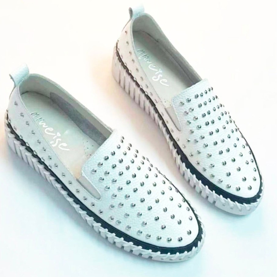 Shoes Ameise | Dottie Loafer | White | Am25