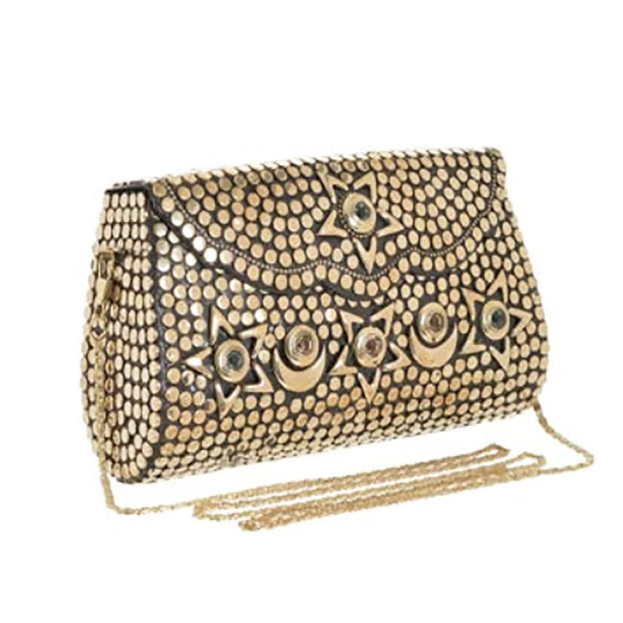 Accessories Ble Resort Collection | Metallic Mini Bag | Gold | Bl1