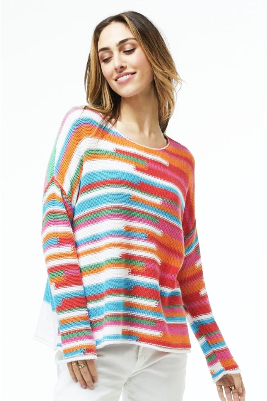 All Clothing Zaket & Plover | Variegated Stripe Jumper | Zp11