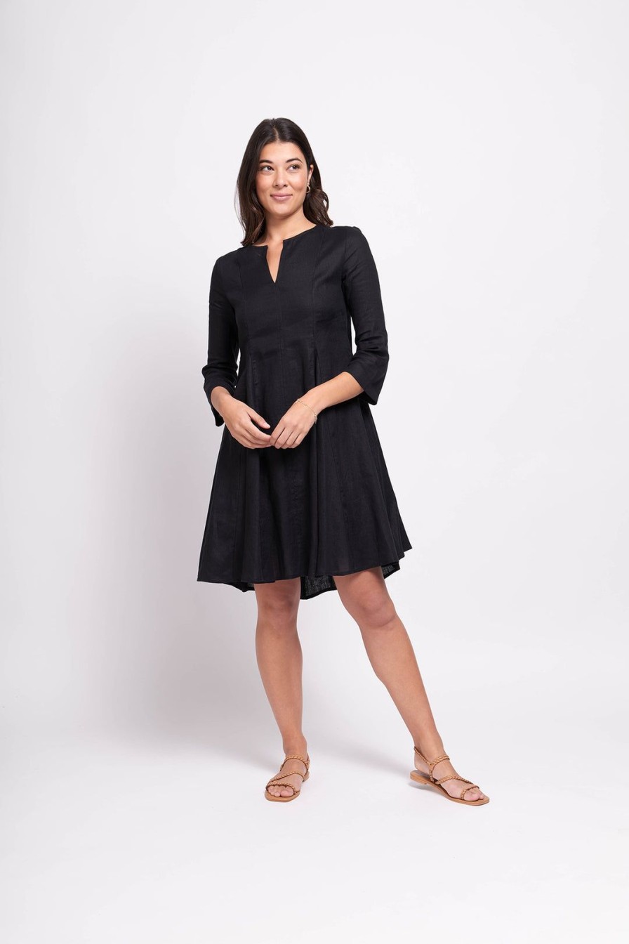 All Clothing Foil | My Flare Lady Dress | | F36 Black