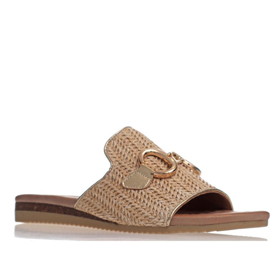 Shoes Laguna Quays Resort | Kandy Slide| Beige | Lq7