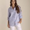 All Clothing Two-T's | Tess Stripe Linen Shirt | Tt22