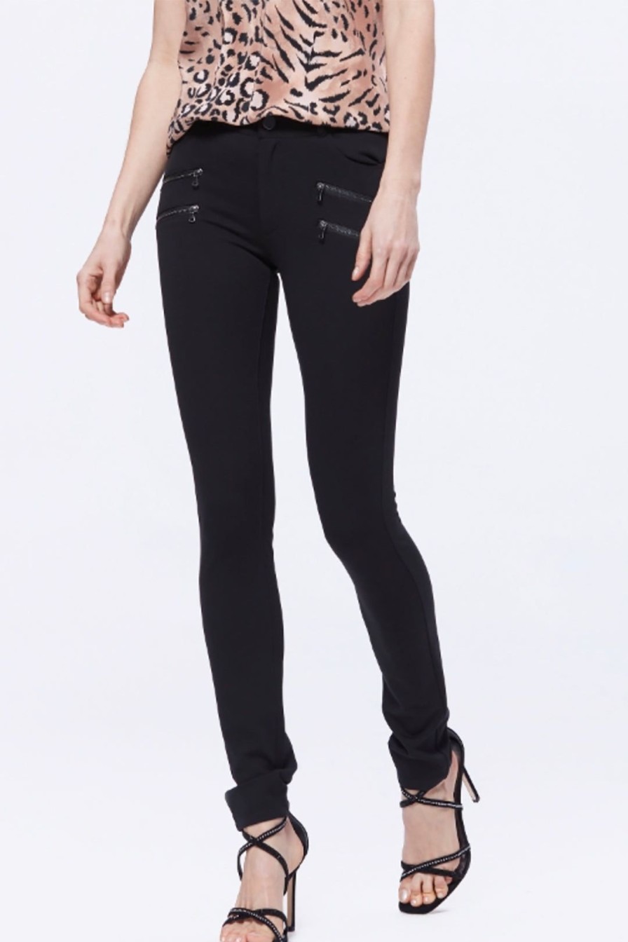 All Clothing Paige | Edgemont Mid Rise Ultra Skinny Jean | Black