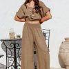 All Clothing the italian cartel | Amara Pant - Mocha - Ic22